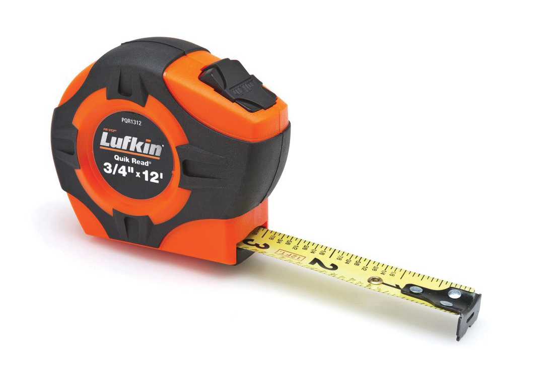 Lufkin&reg; Hi-Viz&reg; Orange Tape Measures - Rubber Cushion